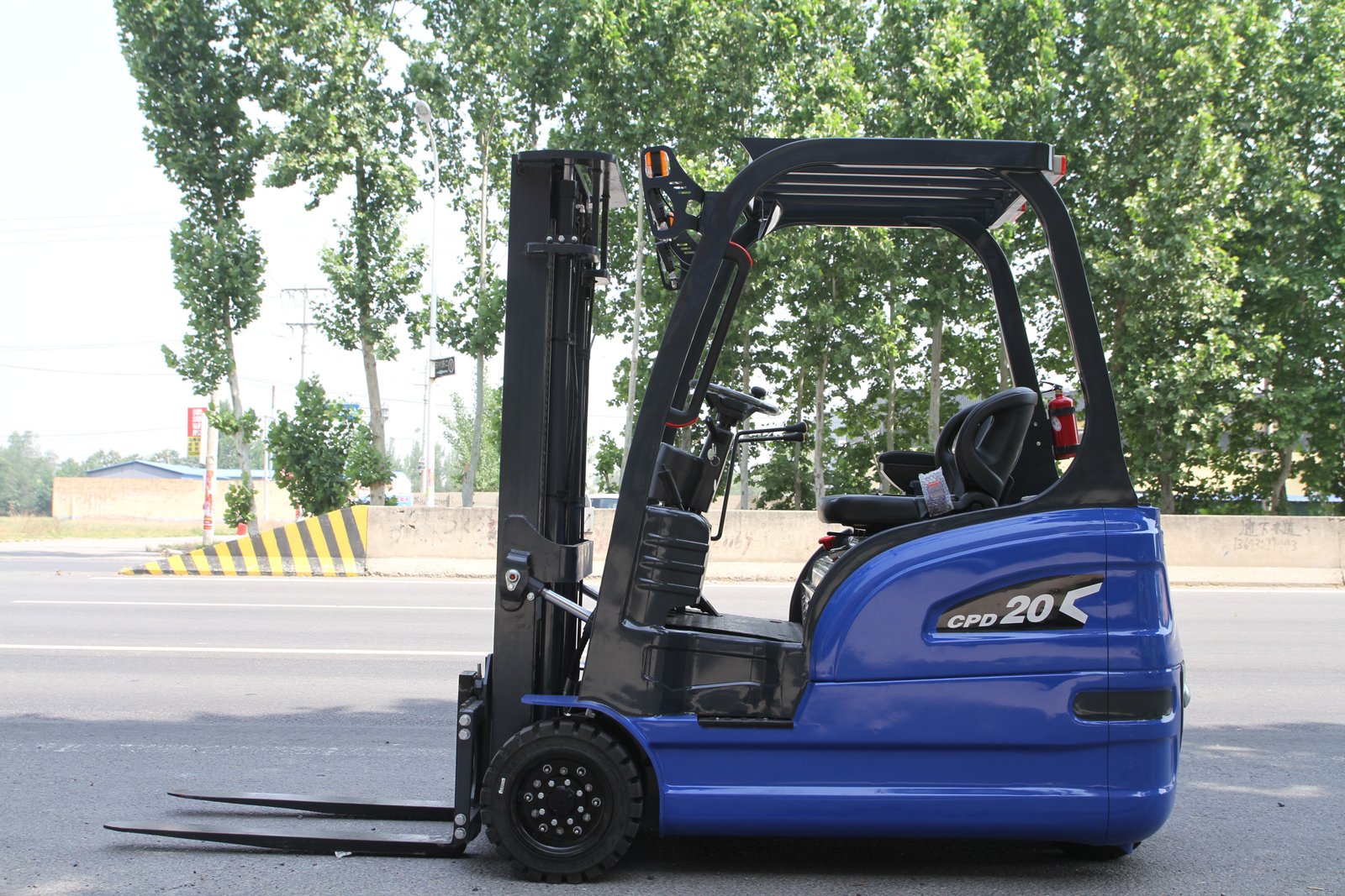 2吨三支点蓝色铸铁配重